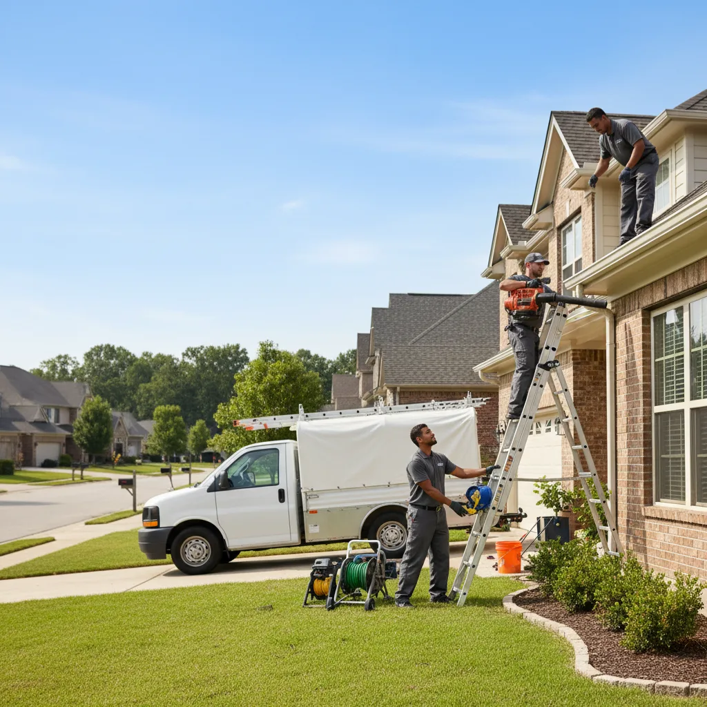 Home Gutter Service in Ravia, OK near me